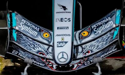 Ferrari demands FIA investigation into Mercedes front wing