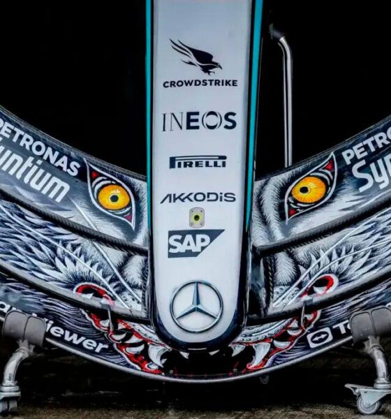 Ferrari demands FIA investigation into Mercedes front wing